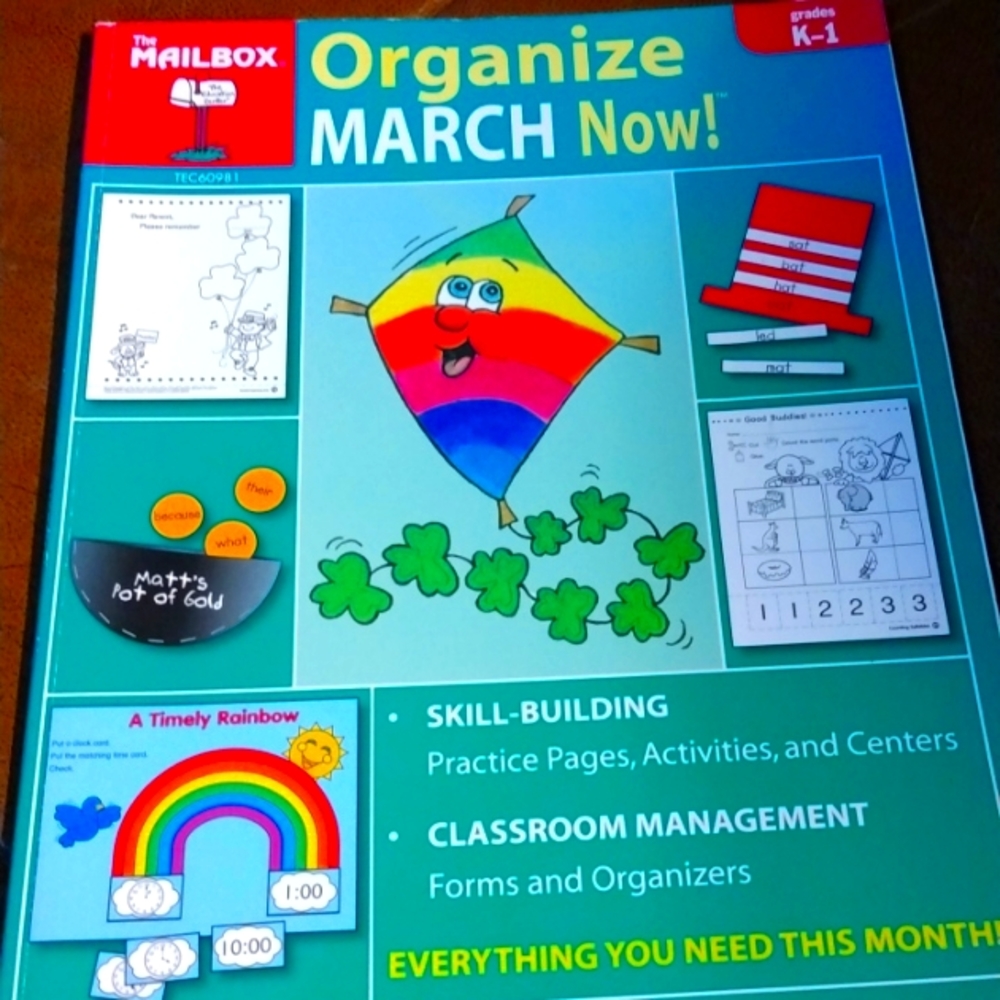 The Mailbox Organize March Now! K-1